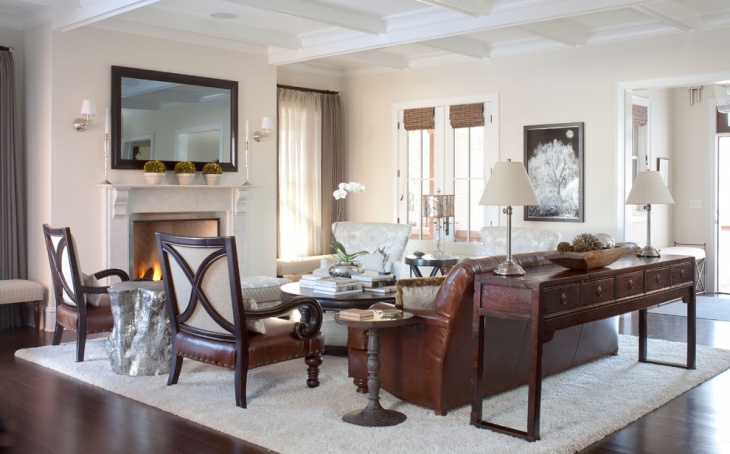 chalet living room interior design 