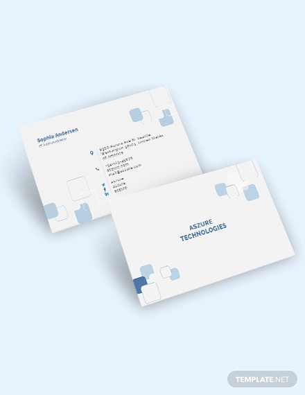 it company business card