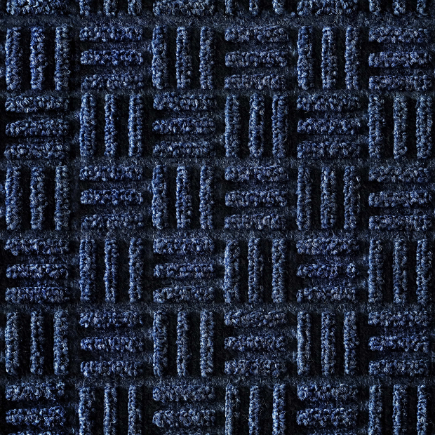 bright blue knit fabric texture