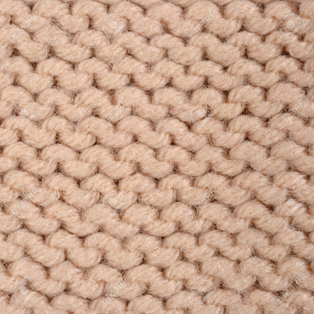 beige knitted fabric texture