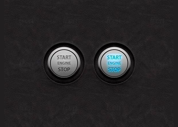 start and stop engine ul buttons