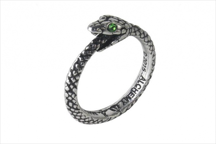 simple snake ring design
