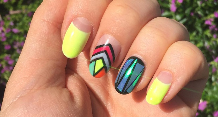 2. 50+ Stunning Glass Nail Art Designs for a Chic Look - wide 3