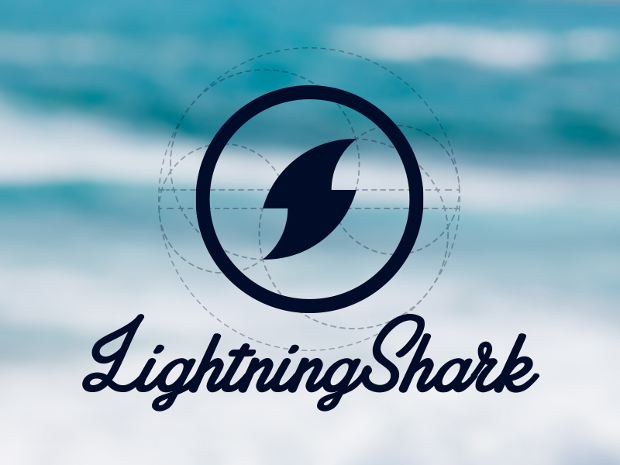 lightning shark logo