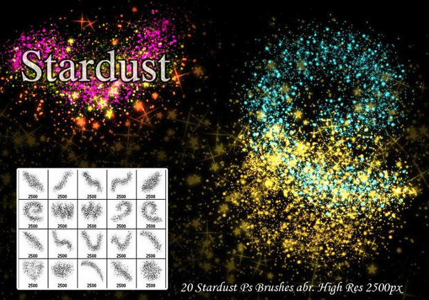 stardust brushes