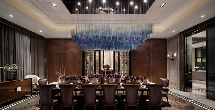 luxury dining room interior design
