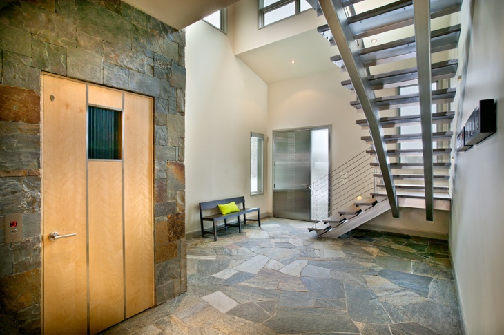 stone entryway flooring