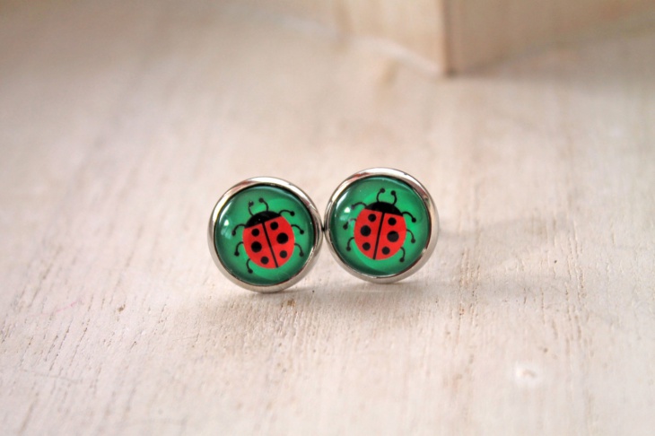 insect stud earrings