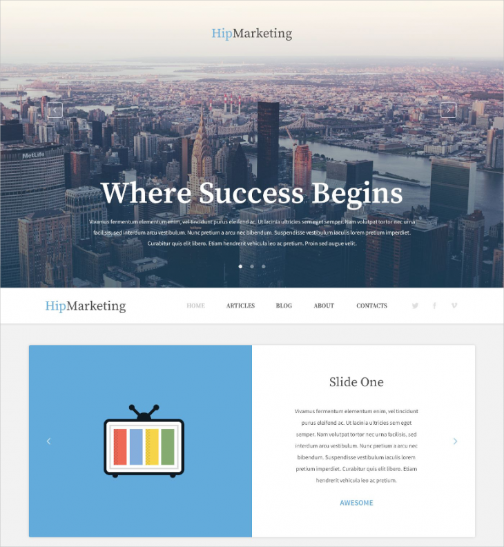 marketing agency wordpress theme