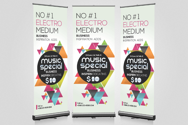 Music Party Banner Design