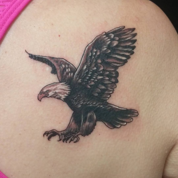 eagle tattoo for women