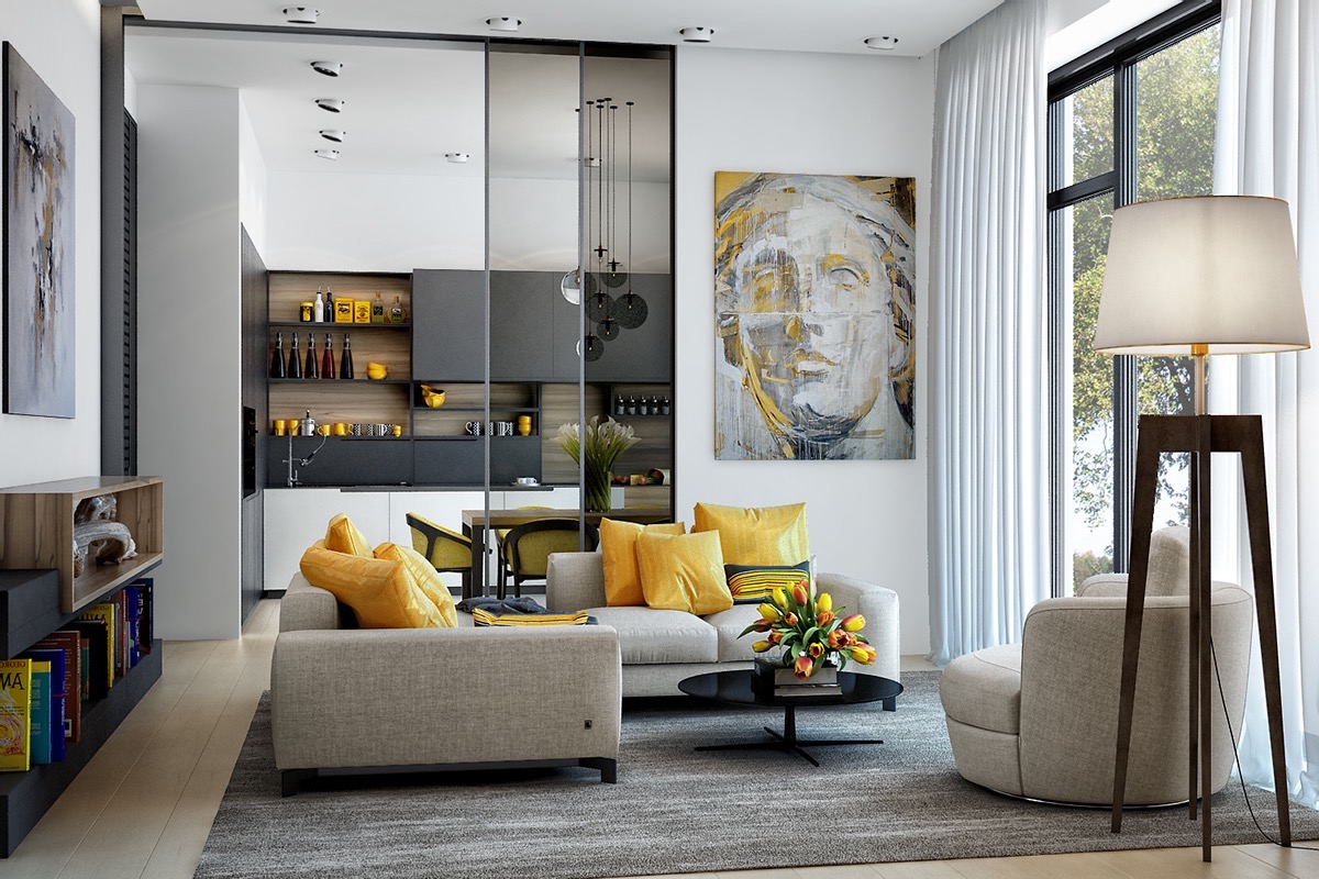 16+ Open Living Room Designs, Idea | Design Trends ...