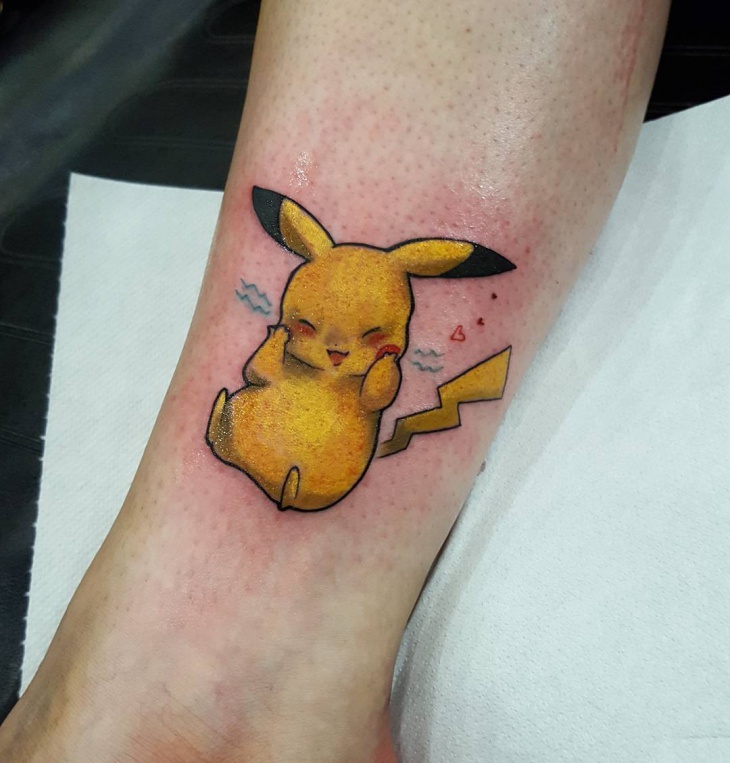 pokemon tattoo design idea