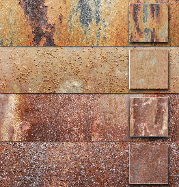 seamless rusty metal texture