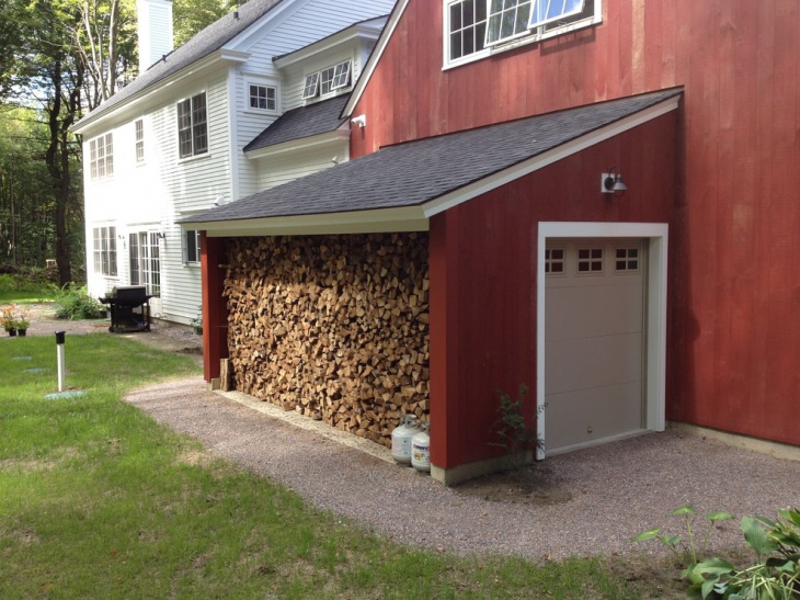 wood storage sheds idea