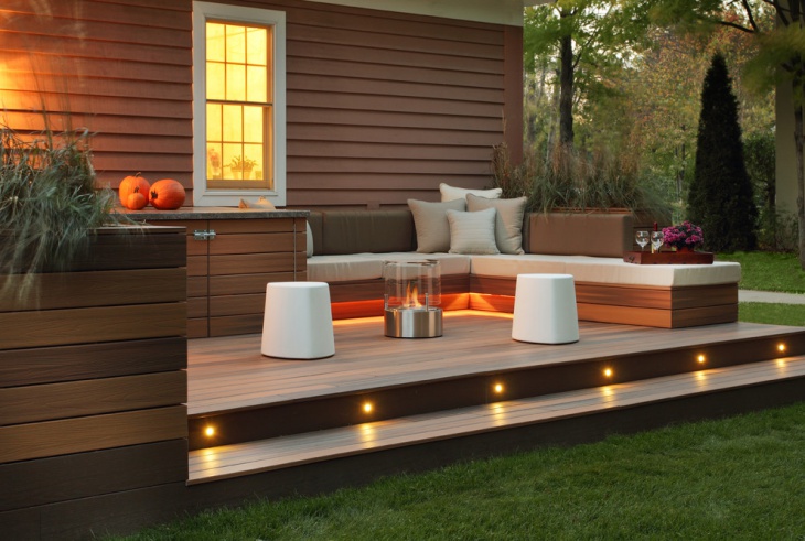 outdoor deck lighting