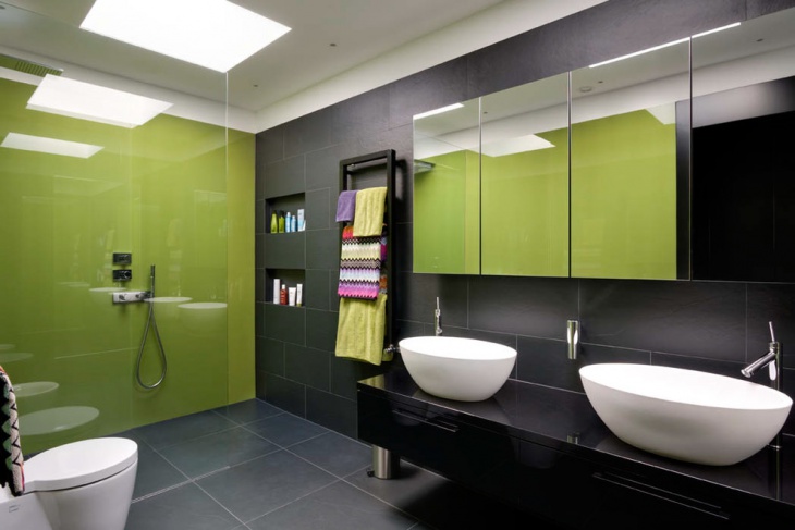 modern penthouse bathroom design