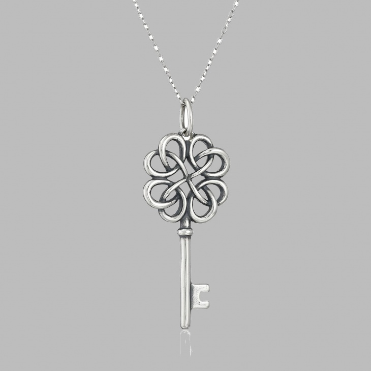 celtic key pendant