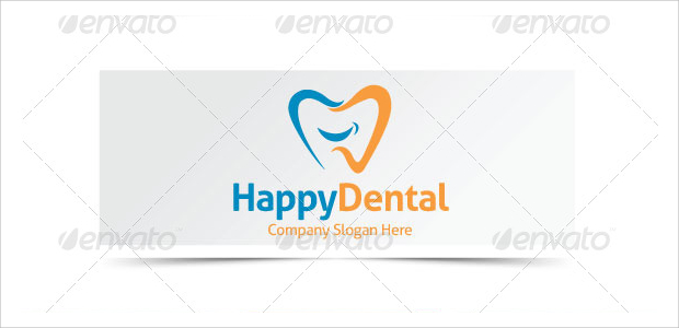 happy dental logo