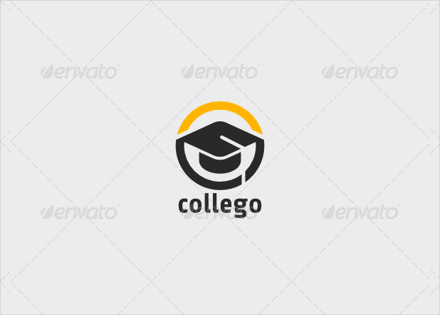 college vector logo