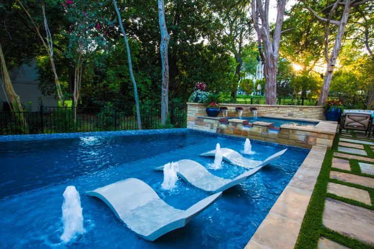 luxury pool lounge idea
