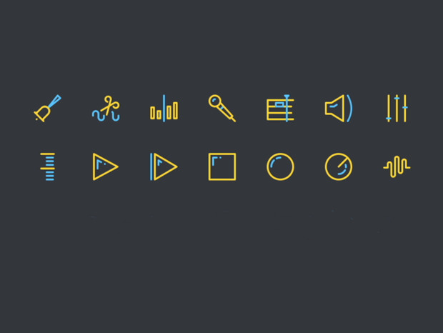 sound editing icons