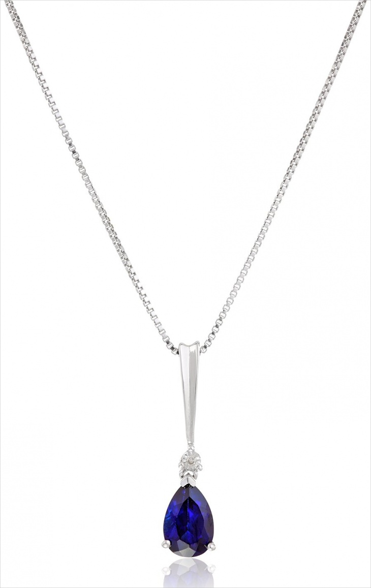 gemstone sapphire necklace1