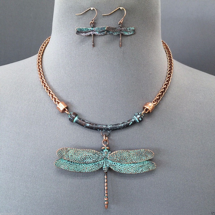 antique dragonfly jewelry