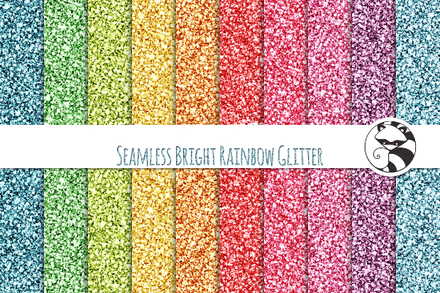 rainbow glitter texture