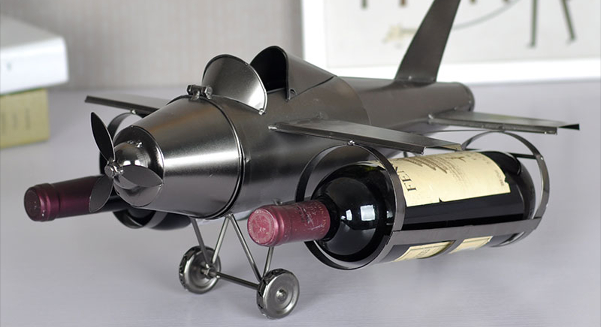fighter aircraft wine racks