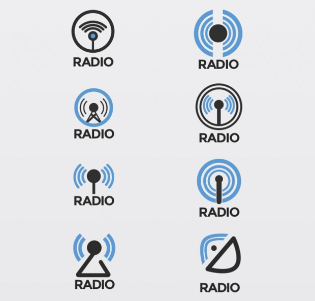 radio antenna icons