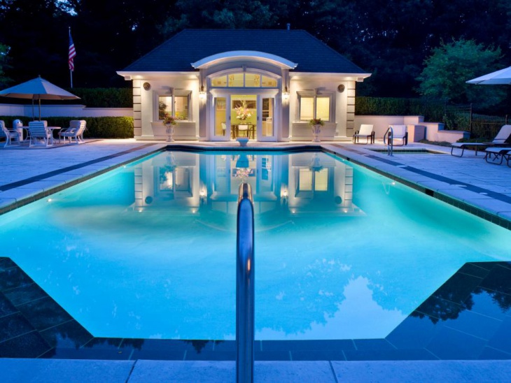 swimming pool polished tile