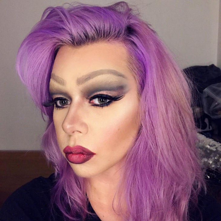 simple drag queen makeup