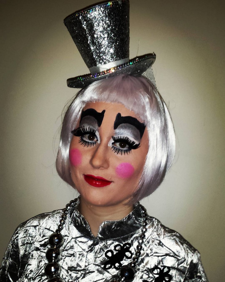 drag queen clown makeup