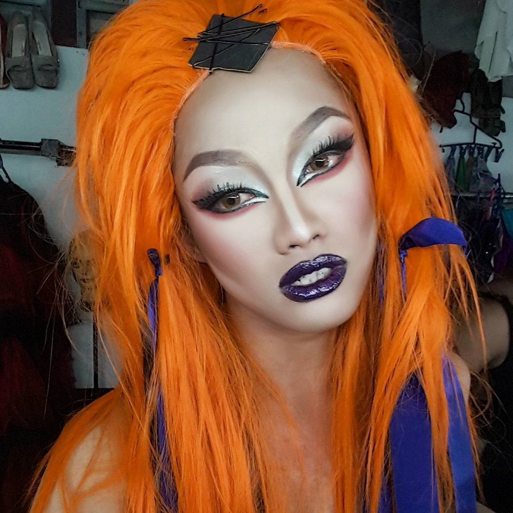 unique drag queen makeup