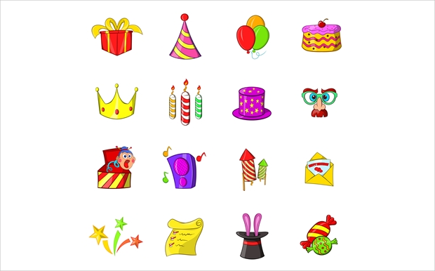 800+ Birthday Icons - PNG, EPS, SVG Format  Design Trends 
