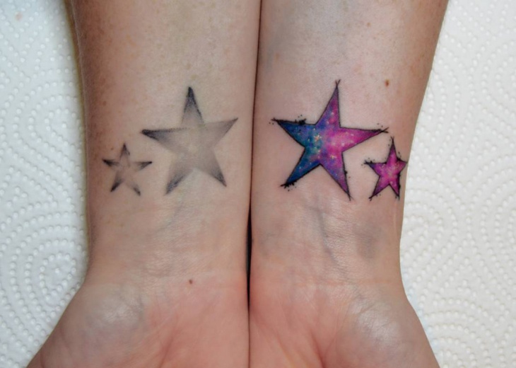 star galaxy tattoo idea