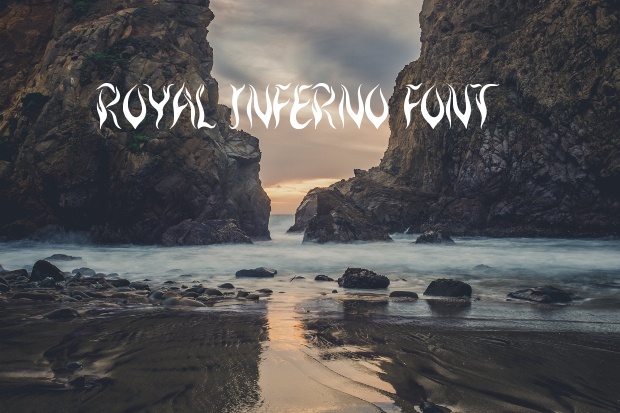 royal inferno font