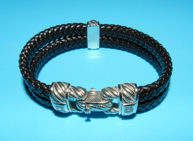 double braided bracelet