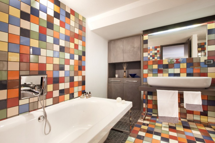 modern bathroom tile designs