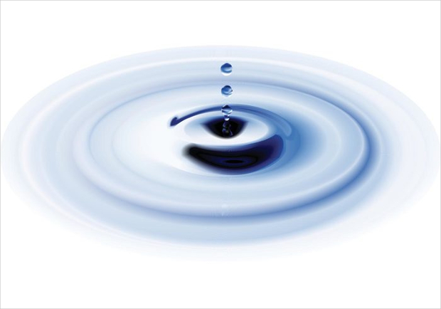 water ripples vector