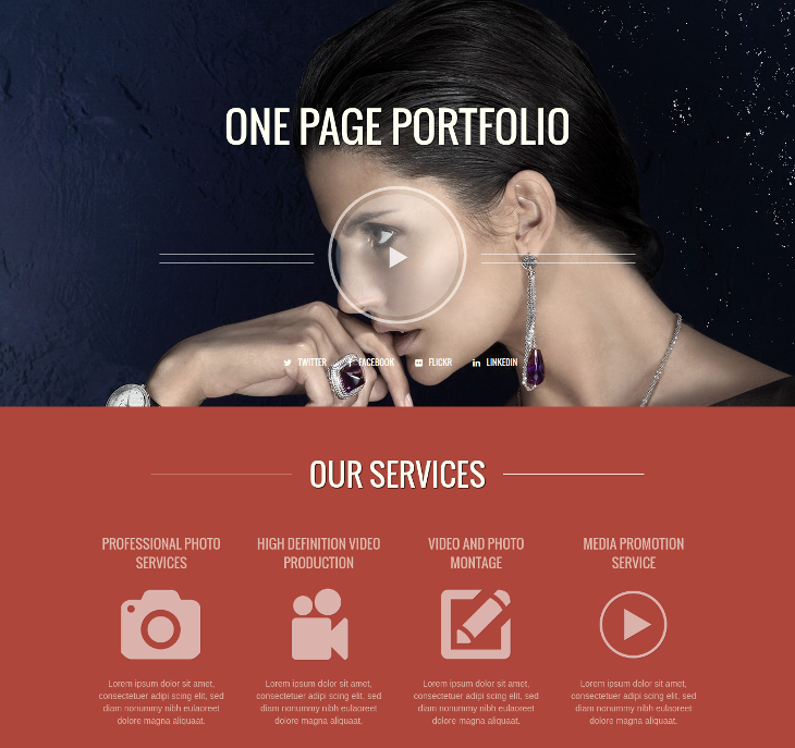 photography theme portfolio drupal Portfolio Design  Trends  Themes Drupal Templates  & 17