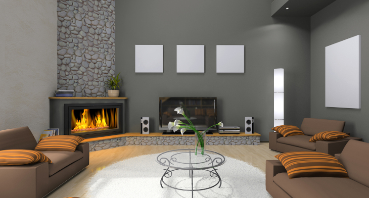 17 Corner Fireplace Designs Ideas Design Trends Premium Psd