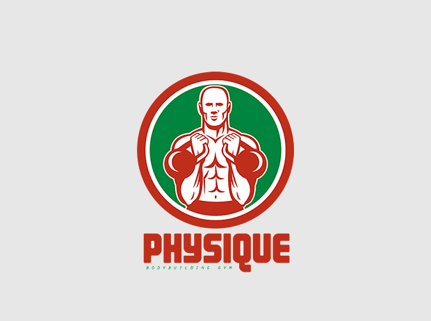 physical fitness logo design