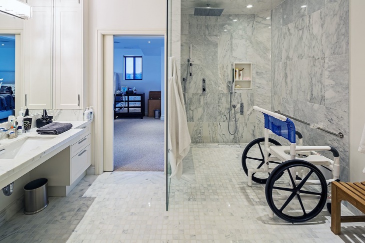 residential handicap bathroom design