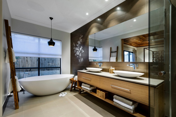 asian contemporary bathroom design