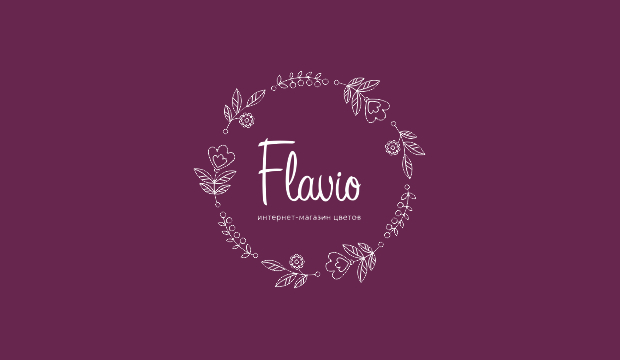 flower shop logo