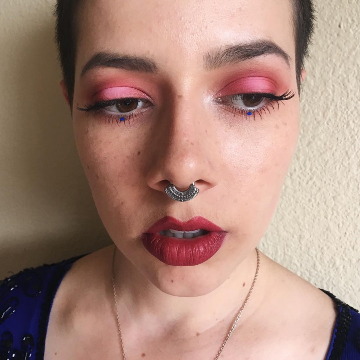pink smokey eye makeup
