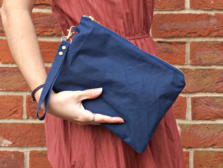 coated canvas handbag