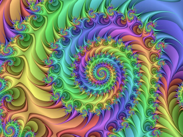 colorful trippy wallpaper